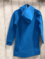 Preview: Esprit  Kleid  Gr. 116  hellblau Kapuze dunkelblau glänzende Schrift 