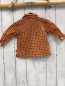 Preview: Pre Natal  Hemd  Gr. 68  orange blau rot weiß kariert