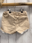 Preview: H&M  Shorts  Gr. 128  beige weißer Spitzensaum Bund verstellbar 