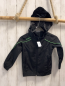 Preview: Uhlsport  Regenjacke  Gr. 104  schwarz grüner Bund 