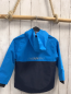 Preview:   Regenjacke  Gr. 110  hellblau blau Kapuze orange Reißverschluss