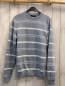 Preview: Next  Pullover  Gr. 164/170  hellblau weiße Streifen Strick