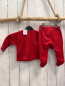 Preview: 2tlg Benetton  Pullover  Gr. 62  rot Nicky Weihnachtsmotive 