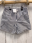 Preview: Gocco  Shorts  Gr. 104  grau weiße Streifen Struktur 