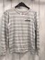 Preview: Levi´s  Pullover  Gr. 152  hellgrau weiße Streifen Feinstrick 
