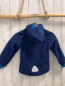 Preview: H&M  Softshelljacke  Gr. 104  dunkelblau orange Reißverschlüsse Kapuze 