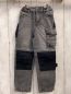 Preview:   Hose  Gr. 116  grau Jeans schwarz Bund verstellbar