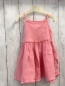 Preview: H&M  Kleid  Gr. 74  lachs Rippenoberteil Rock mit Struktur 