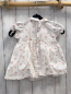 Preview: H&M  Kleid  Gr. 74  weiß Blumen Bodyunterteil 