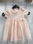 Preview: H&M Kleid  Gr. 74  lachs Tüllüberrock Bodyunterteil