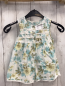 Preview:   Kleid  Gr. 74  weiß mint gelb oliv Blumen