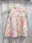 Preview:   Kleid  Gr. 74  weiß rosa gelbe BLumen 