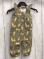Preview:   Jumpsuit Gr. 74  kiwi Leoparden Rüschen