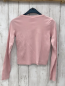 Preview: Zara  Langarmshirt Gr. 146  rosa Wappen Schrift 