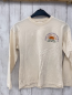 Preview: Zara  Langarmshirt  Gr. 152  creme Sonne Schrift 
