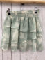 Preview: H&M Rock Gr. 134/140  mint creme gemustert Gummizugbund 