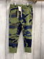 Preview: crecuts Jogginghose Gr. 104  grün blau camouflage Kordel 46,50$