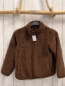 Preview: uniqlo Plüschjacke Gr. 110  braun