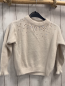 Preview:   Pullover  Gr. 110  weiß Strick Pailetten
