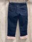 Preview: H&M  Hose  Gr. 116  blau Jeans gefüttert rosa Plüschsaum + -futter 