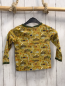 Preview: Alana Langarmshirt Gr. 92  senf Landschaft oliv Bund