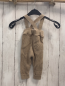 Preview: H&M  Latzhose  Gr. 68  sand Rippen Strick 