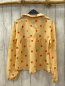 Preview: Repose Bluse Gr. 164  aprikot orange Punkte