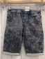 Preview:   Shorts  Gr. 134/140  grau Jeans Umschlag Kordel 