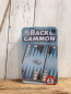 Preview: neu  Spiel Backgammon Blechdose 