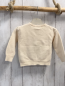 Preview: H&M  Strickjacke  Gr. 86  creme Struktur 