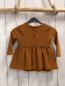 Preview: zara Kleid Gr. 86  ocker Struktur