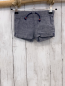 Preview: H&M  Shorts  Gr. 68  blau hellgrau meliert blaue Korde 