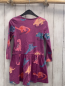 Preview: next  Kleid  Gr. 110  pflaume bunte Dinos 