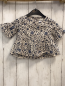 Preview: GAP  Sommerbluse  Gr. 74  beige blaue Blumen 