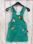 Preview: Sigikid Kleid Gr. 116  grün bunte Bommel