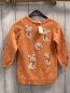 Preview:   Longpulli Gr. 104  orange Strick Hasen 