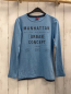 Preview: S´Oliver  Langarmshirt  Gr. 152  hellblau schwarze Punkte + Schrift 