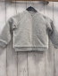 Preview:  Sweatjacke Gr. 92  grau + weiß Kunstfell