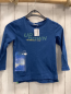 Preview: S´Oliver  Langarmshirt  Gr. 104  blau Bild mit Heli bunte Schrift 