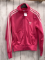 Preview: Adidas Joggingjacke Gr. 36  pink weiße Streifen