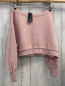 Preview: neu  Pullover  Gr. 158/164   rosa Rippenbund 