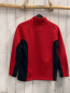 Preview: Spyder  Strickjacke  Gr. 158/164  rot Strick Rippen + schwarz Fleece 