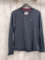 Preview: Abercrombie  Pullover  Gr. 158/164  blau grau meliert Strick 