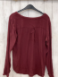 Preview: Kaffe Bluse Gr. 40  bordeauxrot