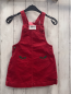 Preview: Isaac Mizrahi  Kleid  Gr. 110  rot Kord Äpfel 