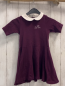 Preview: Petit Bateau  Kleid  Gr. 104  weinrot weißer Kragen 