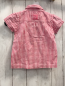 Preview:   Sommerbluse  Gr. 104  pink weiß kariert Rüschen 