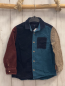 Preview: Next  Hemd  Gr. 110  petrol blau weinrot beige Kord