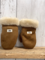 Preview: UGG Handschuhe Gr. 4/6 Jahre braun Leder