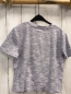 Preview: River Island  T-Shirt  Gr. 146  hellgrau lavendel meliert Struktur 